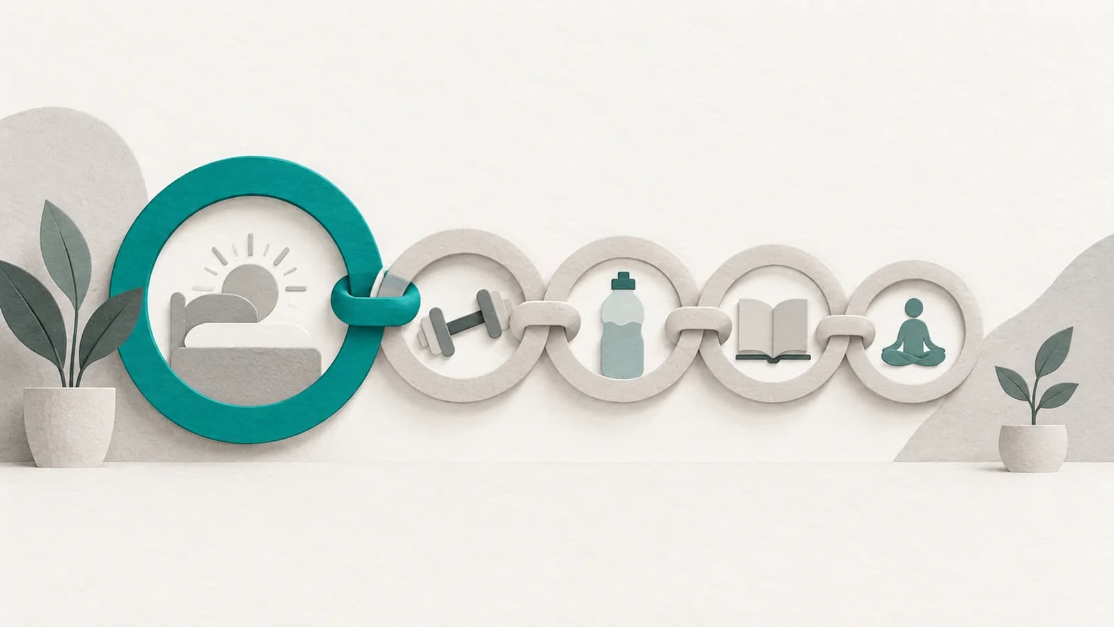 Habit stacking: anchor new habits to the ones you already keep